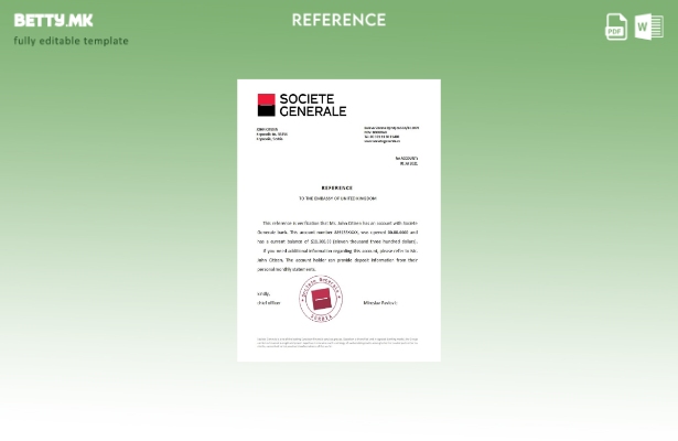 Модерен стил Србија Сосиете Женерал референтен шаблон